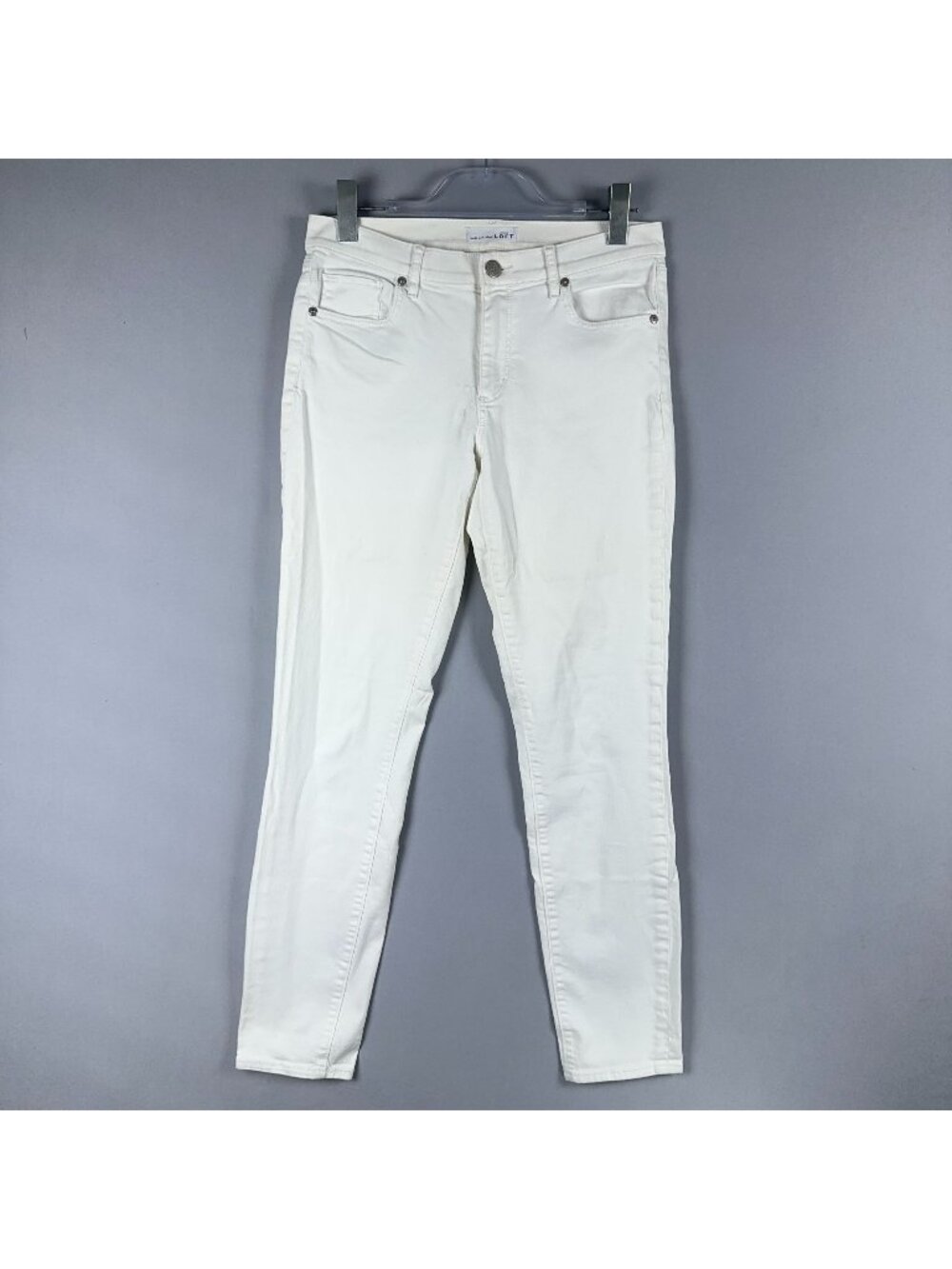 Ann Taylor Loft Modern Skinny Jeans Size 6/28 Mid Rise White